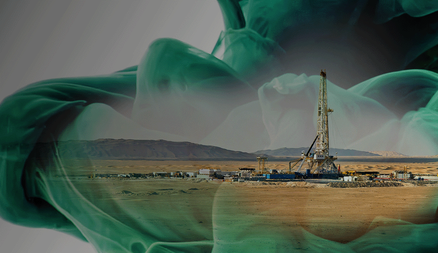 Challenging extended horizontal gas well drilled 10 days ahead of schedule
